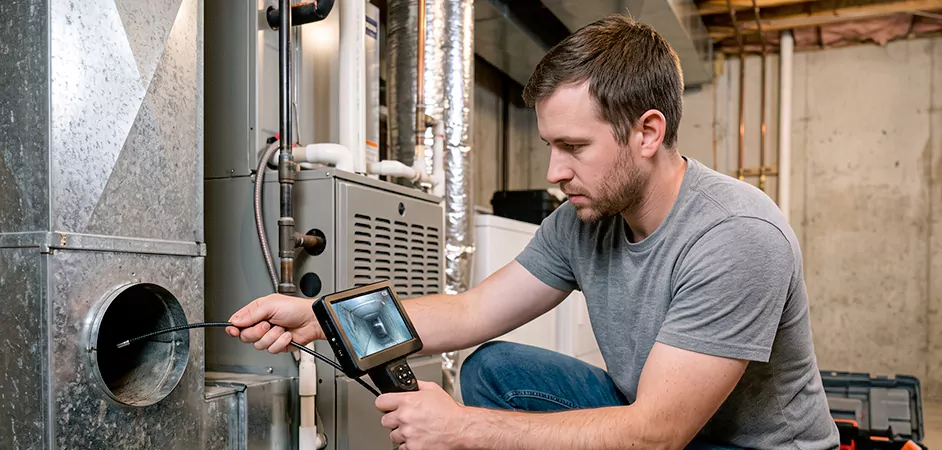 Air Duct Camera Inspection in Sugar Land, TX