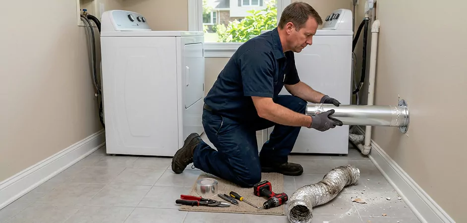 Dryer Vent Replacement in Sugar Land