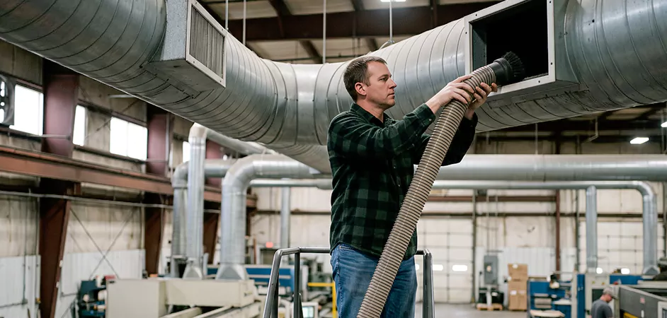Post-Construction Duct Cleaning in Sugar Land
