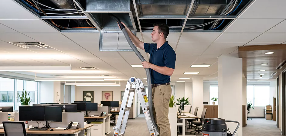 Restaurant Dining Room Duct Cleaning in Sugar Land
