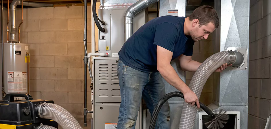 Negative Pressure Duct Cleaning for Large and Long Duct Systems in Sugar Land